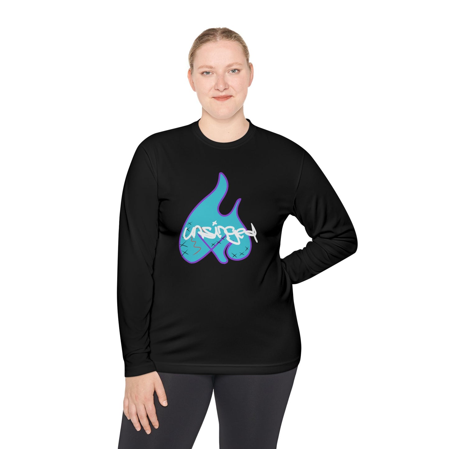 UNSINGED flame long sleeve shirt