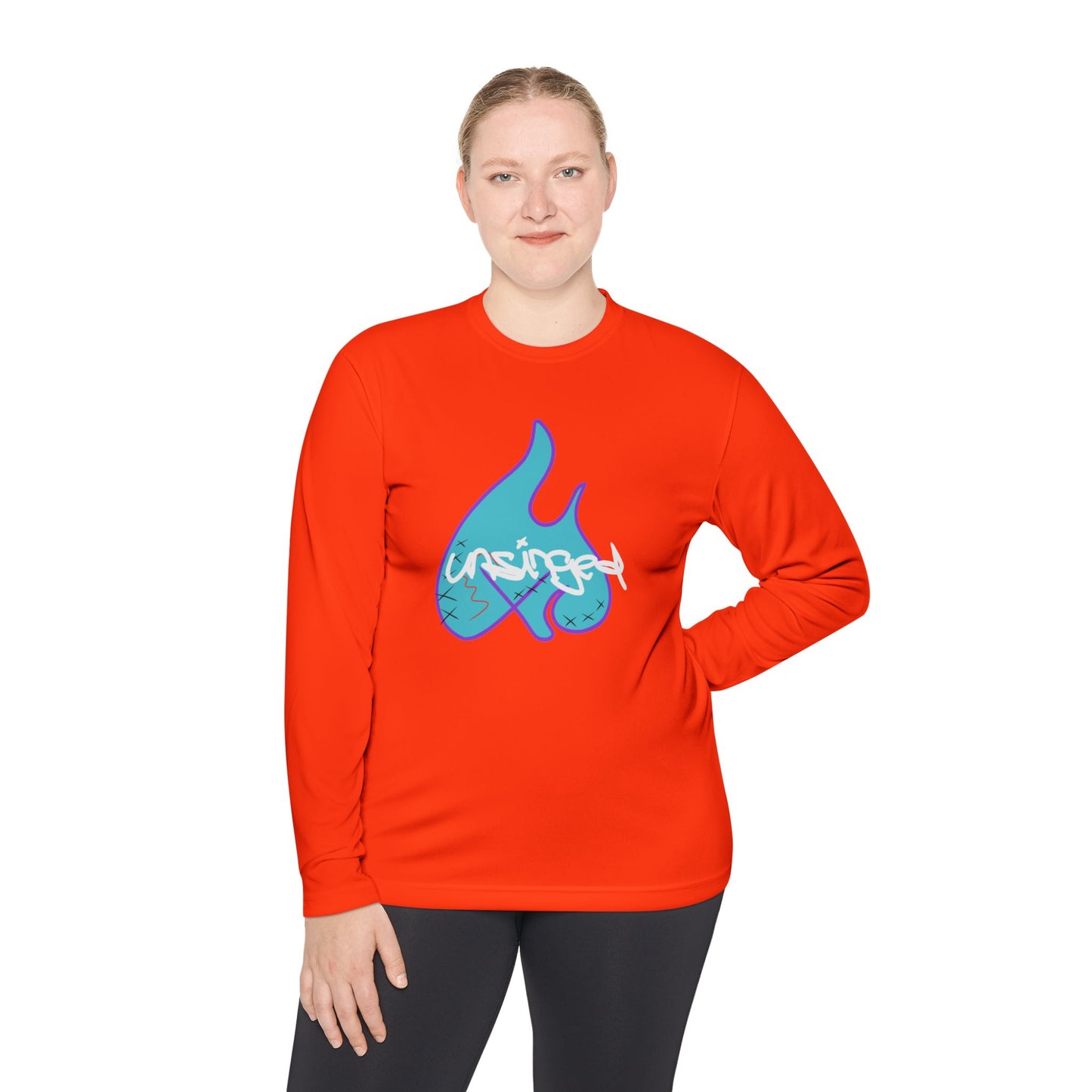 UNSINGED flame long sleeve shirt