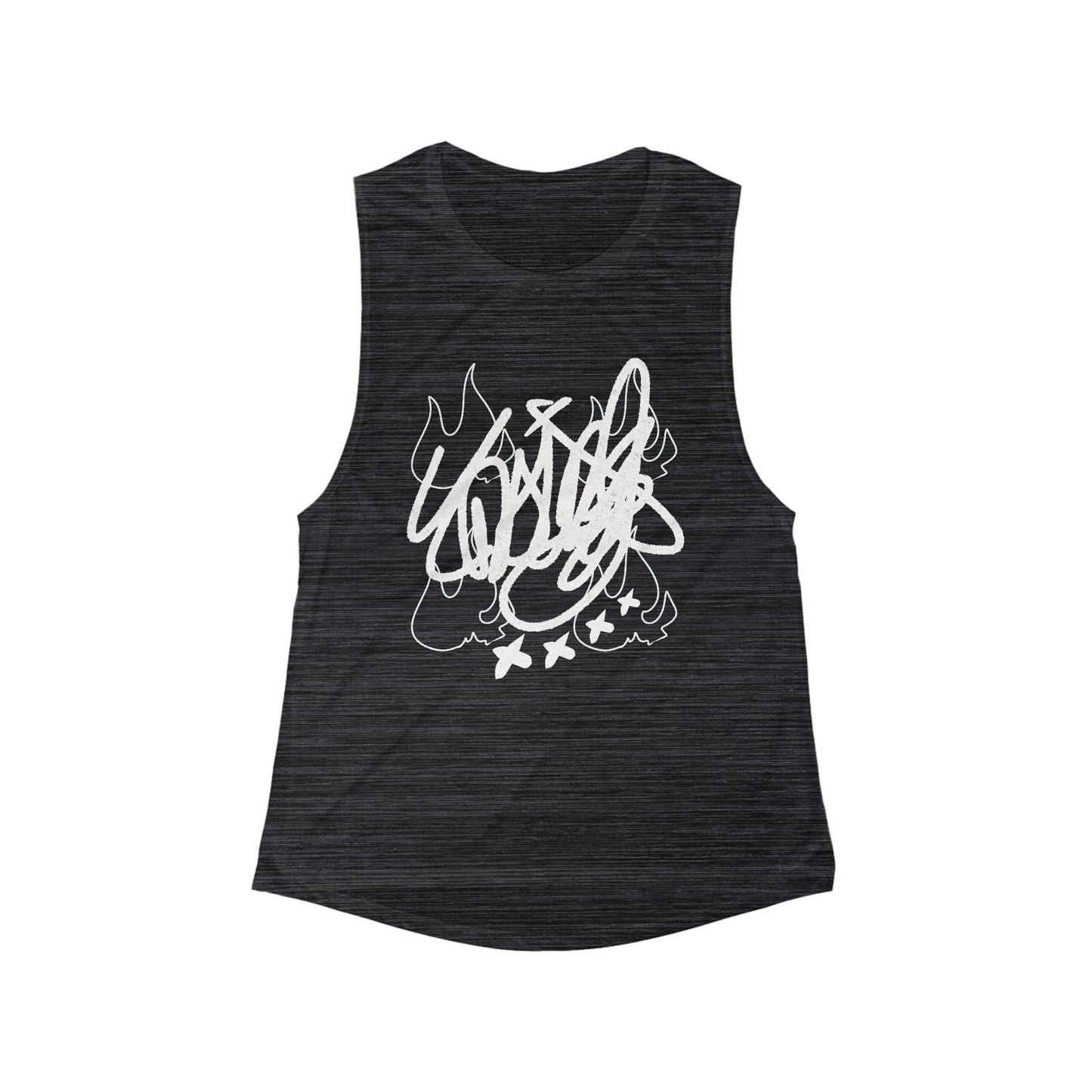UNSINGED graffiti women’s muscle tank